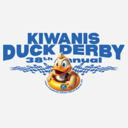 Official Youth T of the 38th Annual Duck Derby | Kiwanis West Bend Design